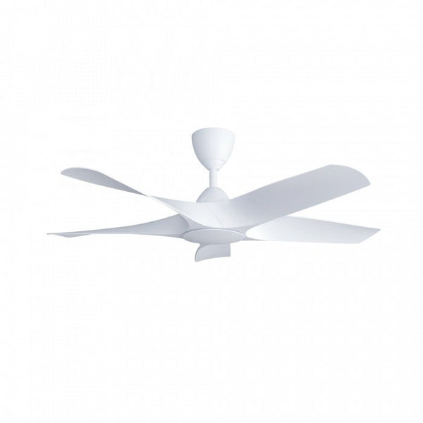 Alkova AXIS 5B/48 MATT WHITE Ceiling Fan 48" 5 Blades Matt White | TBM Online