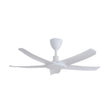 Alkova PAZION G2 5B/46 MATT WHITE Ceiling Fan 5 Blades 46 Inch Matt White | TBM Online