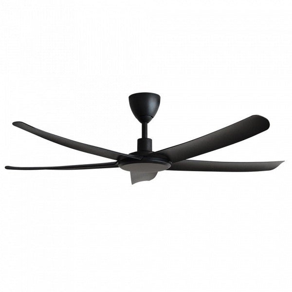 Alkova PAZION G2 5B/56 MATT BLACK Ceiling Fan 5 Blades 56 Inch Matt Black | TBM Online