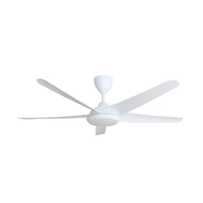 Alkova RACER 5B/56 MATT WHITE Ceiling Fan 56" 5 Blades Matt White | TBM Online