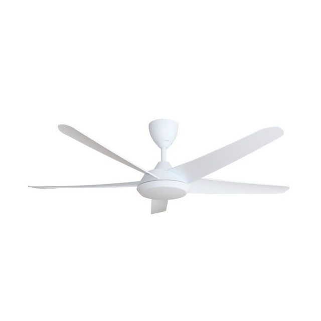 Alkova RACER 5B/56 MATT WHITE Ceiling Fan 56" 5 Blades Matt White | TBM Online