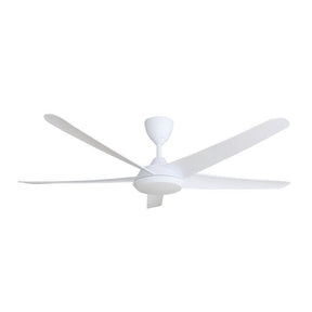 Alkova RACER 5B/60 MATT WHITE Ceiling Fan 60" 5 Blades Matt White | TBM Online