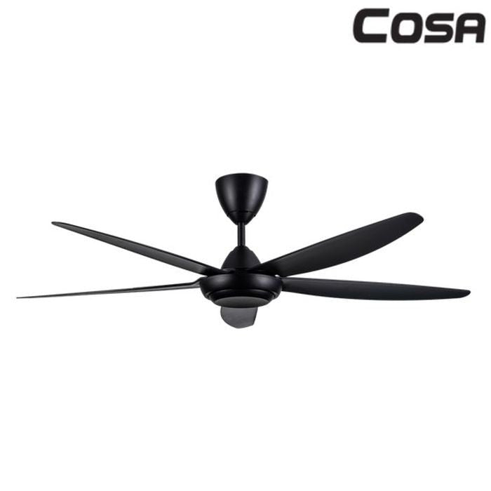 Alpha CX8 5B/56 MATT BLACK Ceiling Fan 5 Blades 56 Inch Matt Black | TBM - Your Neighbourhood Electrical Store