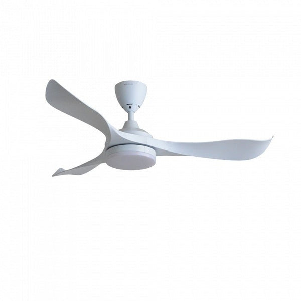 Vannus VC2 3B/52 LED MATT WHITE Ceiling Fan 52" 3 Blades With LED Matt White | TBM Online