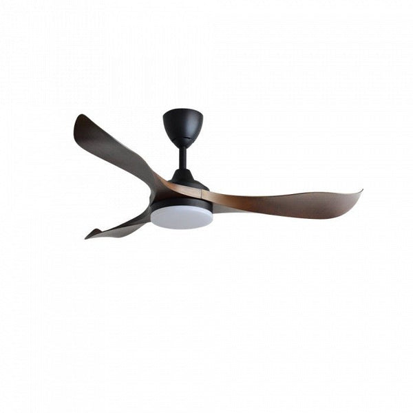 Vannus VC2 3B/52 LED WALNUT Ceiling Fan 52" 3 Blades With LED Walnut | TBM Online