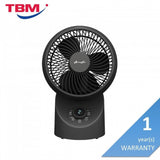Alpha MOTTO DT 360-G2/7-AC + BLACK Motto Desktop Fan 360 7" AC Motor Black | TBM Online