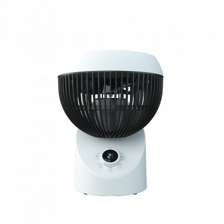 Alpha MOTTO DT 360-G2/7-AC + WHITE/BLACK Motto Desktop Fan 360 7" AC Motor White + Black | TBM Online