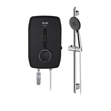 Alpha EZY-I MATT BLACK Home Shower DC Pump Matt Black | TBM Online