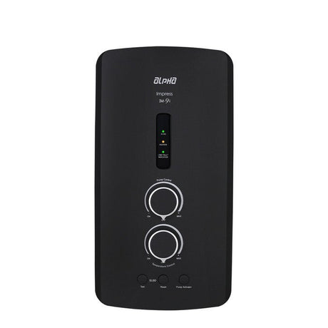 Alpha IM-9I MATTE BLACK SP (M/B-G12) 4.5KW Home Shower With DC Pump Super Power 4.5KW All Matt Black | TBM Online