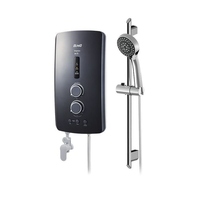 Alpha IM-9I METAL BLACK (M-G11) Home Shower ELSD A. Test Dc Pump Metal Black | TBM Online