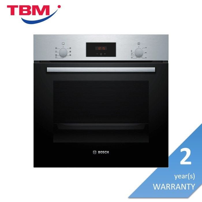 Bosch HBF133BS0A Built-In Oven Ser 2 5 Heating Eco Clean Direct G66.0L | TBM Online