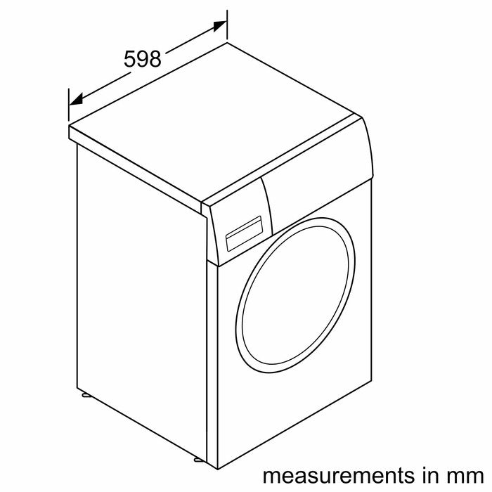 Bosch WGG244A0SG Front Load Washer 1400Rpm i-DOS 9.0kg | TBM Online