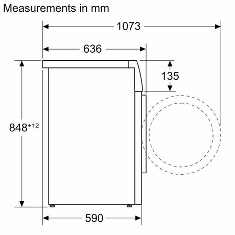 Bosch WGG254A0SG Front Load Washer 1400RPM I-DOS 10.0 kg | TBM Online