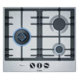 Bosch PCC6A5B90 Gas Hob Series 6 3 Burners Stainless Steel 60cm | TBM Online