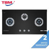 Bosch PMD93A31AX Cooker Hob 3 Burners Series 4 92cm | TBM Online