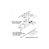 Bosch DWB91PR50A Chimney Hood Wall Mounted S/Steels Ecosilence Drive 90CM 964M3/H | TBM Online