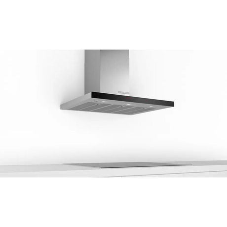 Bosch DWB91PR50A Chimney Hood Wall Mounted S/Steels Ecosilence Drive 90CM 964M3/H | TBM Online