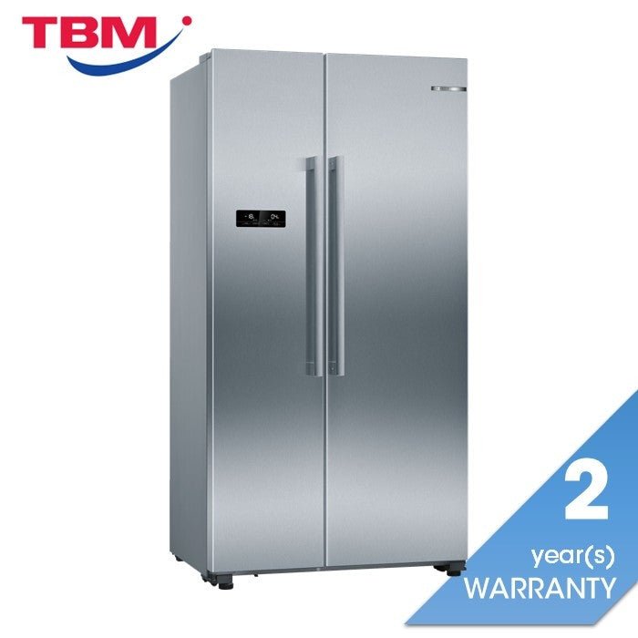 Bosch KAN93VIFPG Side By Side Fridge N560L | TBM Online