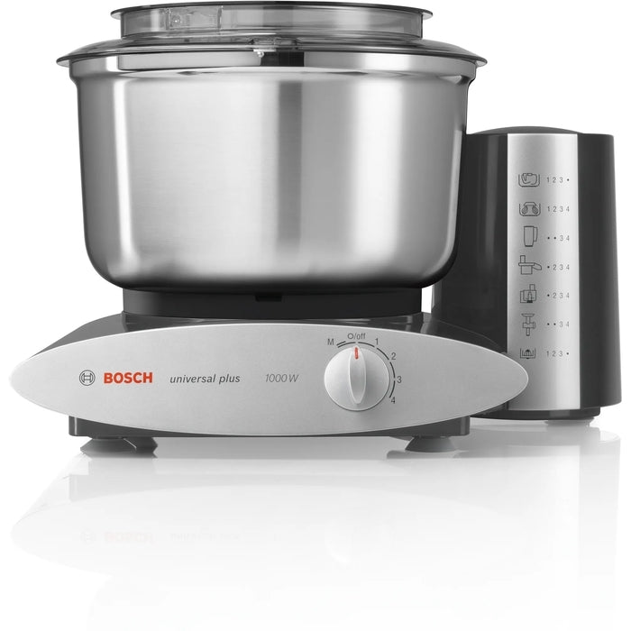 Bosch MUM6N20A1 Kitchen Machine 1000W Black Silver | TBM Online