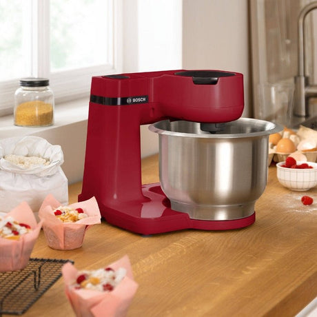 Bosch MUMS2ER01G Kitchen Machine Stand Mixer Red | TBM Online
