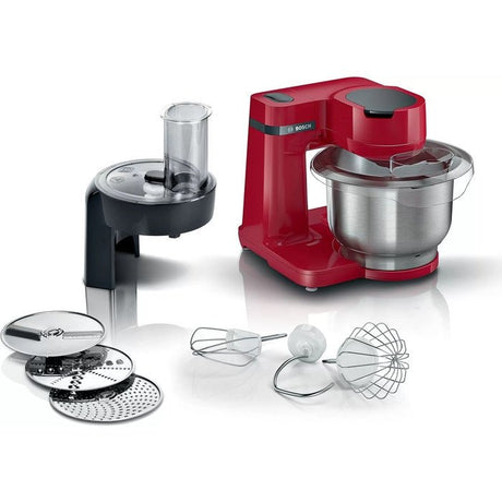 Bosch MUMS2ER01G Kitchen Machine Stand Mixer Red | TBM Online