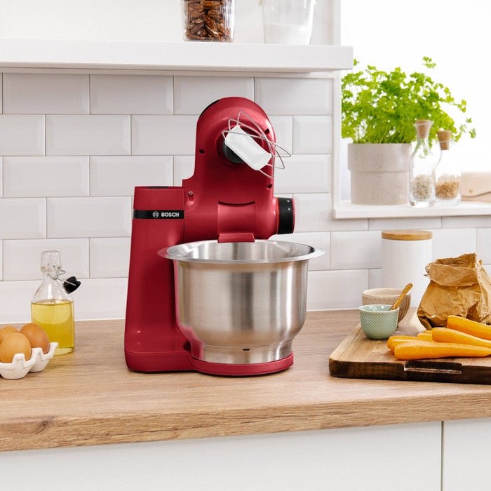 Bosch MUMS2ER01G Kitchen Machine Stand Mixer Red | TBM Online