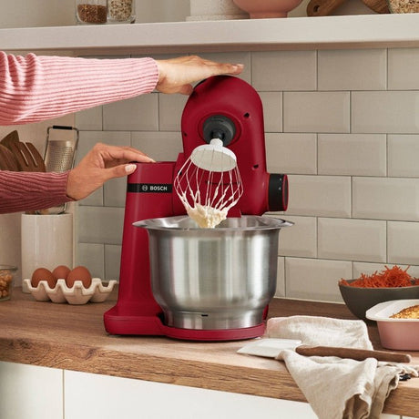 Bosch MUMS2ER01G Kitchen Machine Stand Mixer Red | TBM Online