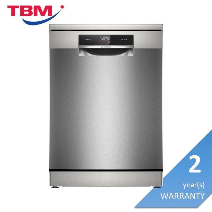Bosch SMS8YCI01E Dishwasher 60cm 14 Place Setting 8 Wash Programs Zeolite Technology | TBM Online