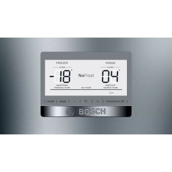 Bosch KGN86AI4MO Fridge 2 Doors G619L Bottom Freezer Inox Easy Clean | TBM Online