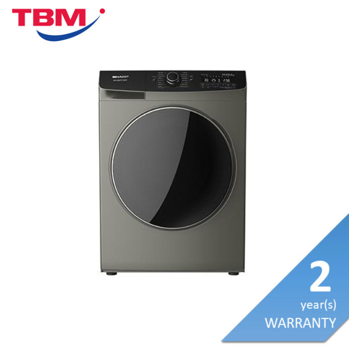 Sharp ESFWV10088 Front Load Washer 10.0Kg Dryer 6.0Kg High Temperature Wash | TBM Online