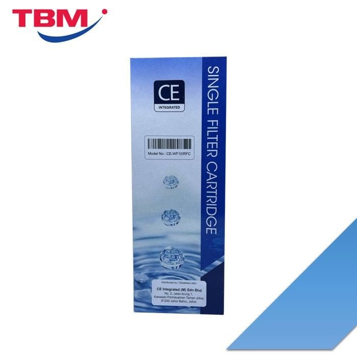 CE Integrated CE-WF10C Water Filter Cartridge For Single Filter | TBM Online