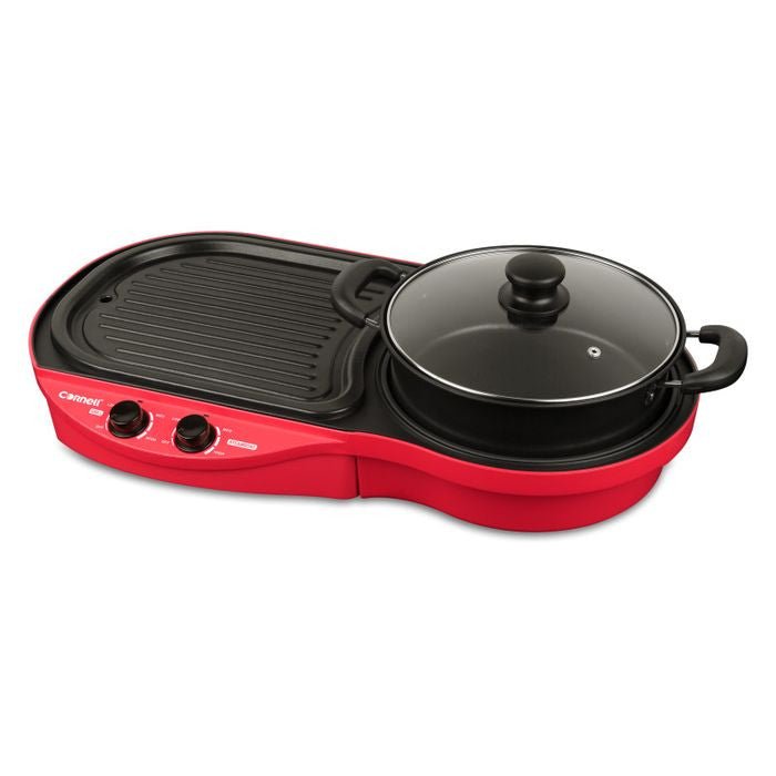 Cornell CCG-EL88DT Grill And Steamboat Non Stick Coating Plate Pan | TBM Online