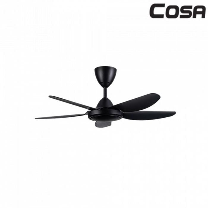 Cosa COSA M1 40/5B MATT BLACK Ceiling Fan 40 Inch 5 Blades Matt Black | TBM Online