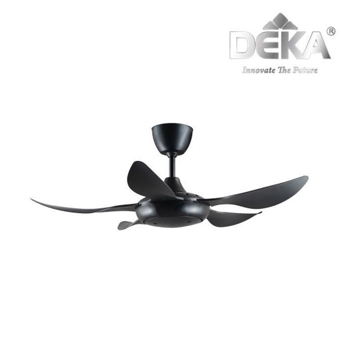 Deka DR BABY 5S BLACK Ceiling Fan 42'' 5 Blades Black | TBM Online