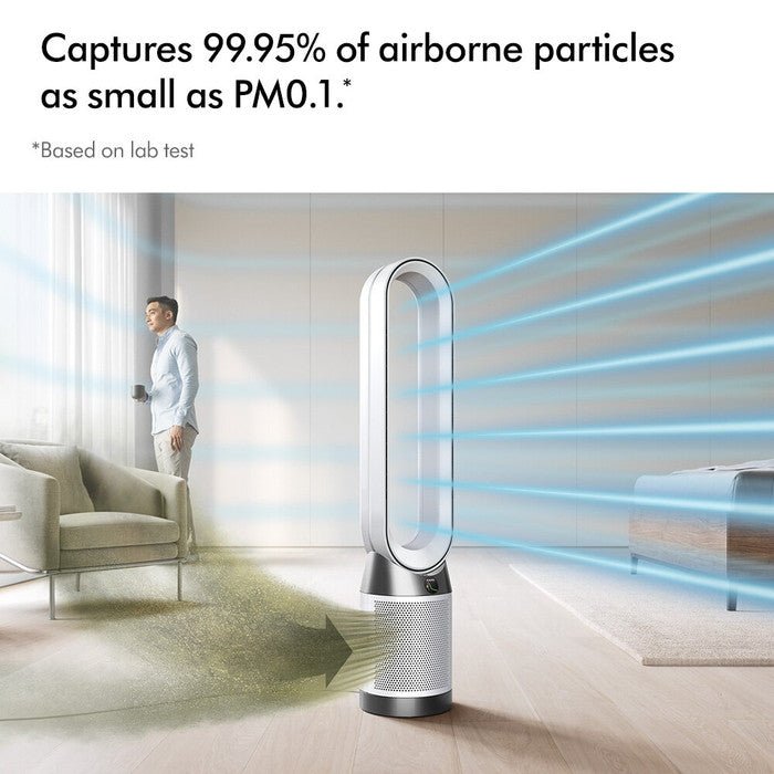 Dyson TP10 WHITE Cool Air Purifier Tower Fan | TBM Online