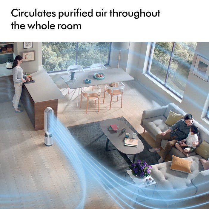 Dyson TP10 WHITE Cool Air Purifier Tower Fan | TBM Online