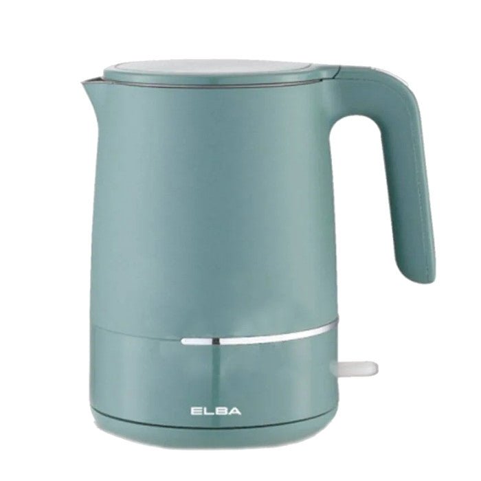 Elba EJK-Q1782SS(GN) Jug Kettle Stainless Steel 1.7L Green | TBM Online