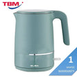 Elba EJK-Q1782SS(GN) Jug Kettle Stainless Steel 1.7L Green | TBM Online