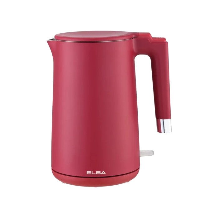 Elba EJK-Q1783SS(RD) Jug Kettle Stainless Steel 1.7L Red | TBM Online