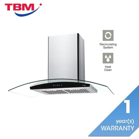 Elba EH-J9034ST(SS) Cooker Designer Hood 1400M3/HR | TBM Online