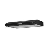 Elba ESH-M7598(BK) Cooker Slim Hood Suction Power Twin Motor 900M3/HR Black | TBM Online