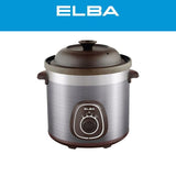 Elba EPCC-J5033(GR) Slow Cooker Grey Clay Stew Pot 5.9L Power 280W | TBM Online
