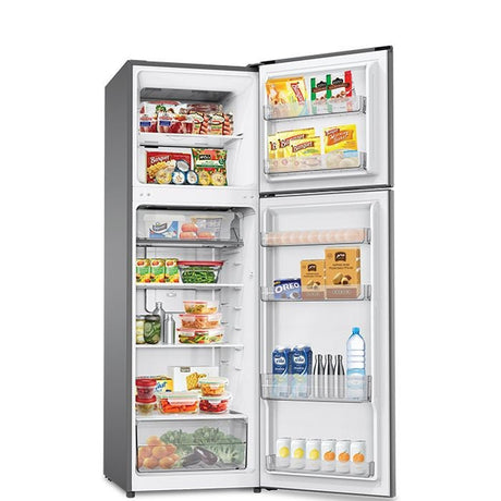 Elba ER-G3125(SV) Fridge 2 Doors G310L R600A Tempered Glass | TBM Online