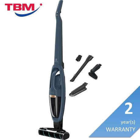 Electrolux WQ61-1EDBF Handhelp Cordless Stick Vacuum Cleaner Power Pro Denim Blue | TBM Online
