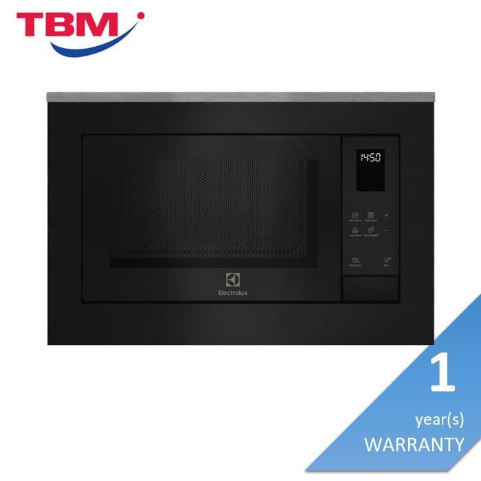 Electrolux EMSB25XG Built In Grill Microwave Oven 25.0L Black | TBM - Your Neighbourhood Electrical Store
