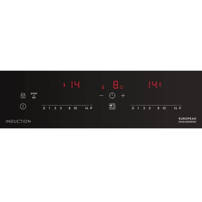 Electrolux EHI325CA Built-In Induction Hob 2 Zone Touch Control Panel Ceramic Glass 30CM Black | TBM Online