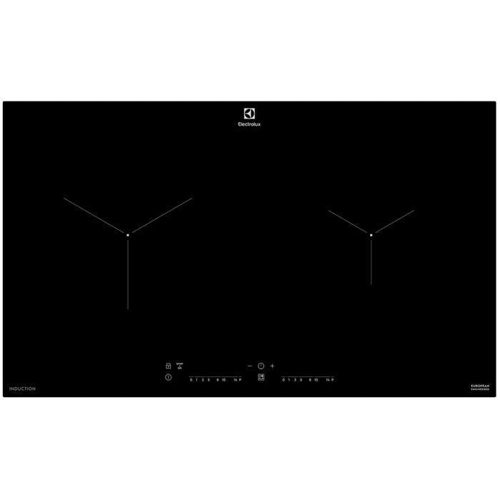 Electrolux EHI7260BB Built-In Induction Hob 70CM 2 Zone Touch Control Panel Ceramic Glass Black | TBM - Your Neighbourhood Electrical Store