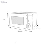Electrolux EMG25D22BM Grill Microwave Oven 25L | TBM Online