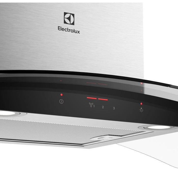 Electrolux ECT9520G 90CM Glass Chimney Hood | TBM Online