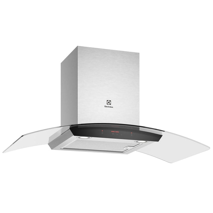 Electrolux ECT9520G 90CM Glass Chimney Hood | TBM Online